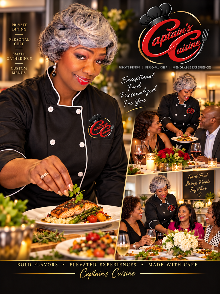 Captain's Cuisine private dining experience
